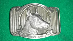 Opasková spona DOBERMAN PINSCHER