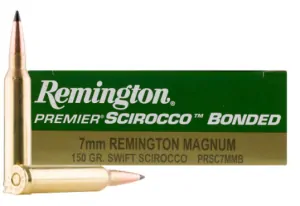 Kulové náboje Remington 7mm Rem. Mag. Swift Scirocco 150gr