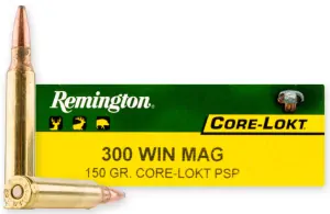 Kulové náboje Remington 300WM PSP CORE-LOKT ULTRA 150gr