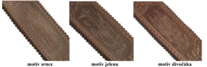 Řemen na zbraň 5 cm filc s motivem