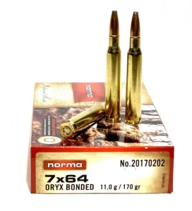 Náboje Norma 7x64 Oryx 11,0 g