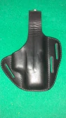 Pistolové pouzdro GLOCK 26 kožené opaskové
