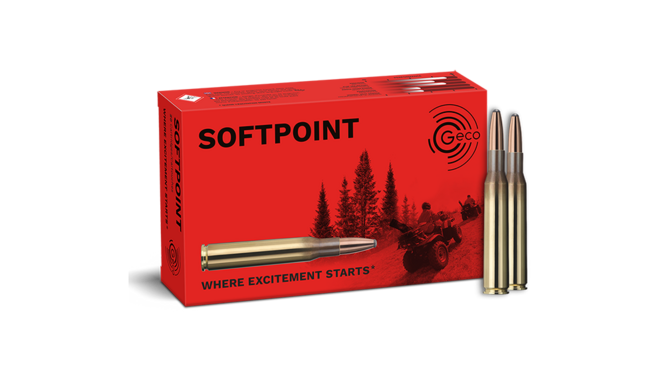 Kulové náboje GECO SOFTPOINT 6,5x55SE 10,1g 156grs
