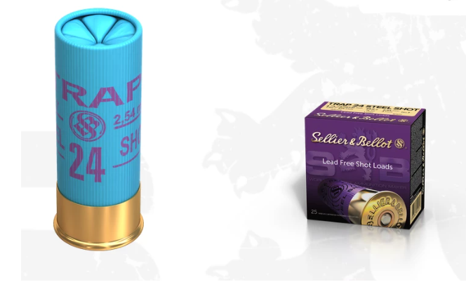 Brokové náboje SB 12/67 trap 24 STEEL SHOTS 2,54mm 24g