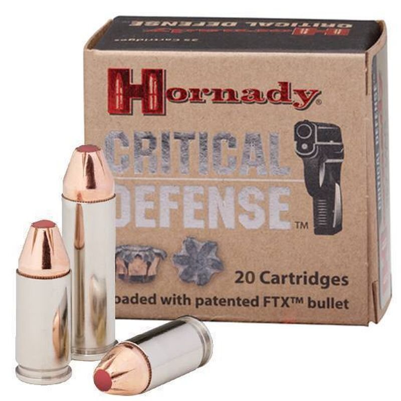 Náboje Hornady Critical Defense .38 Special 110GR (7,1g), FTX CD