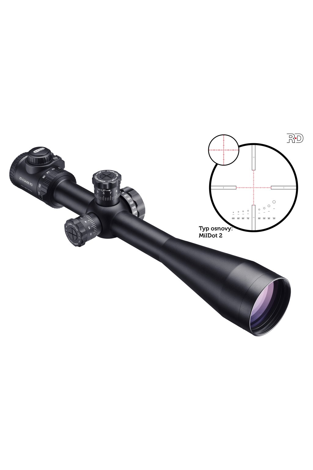 Puškohled Meopta ZD 6-24x56 RD