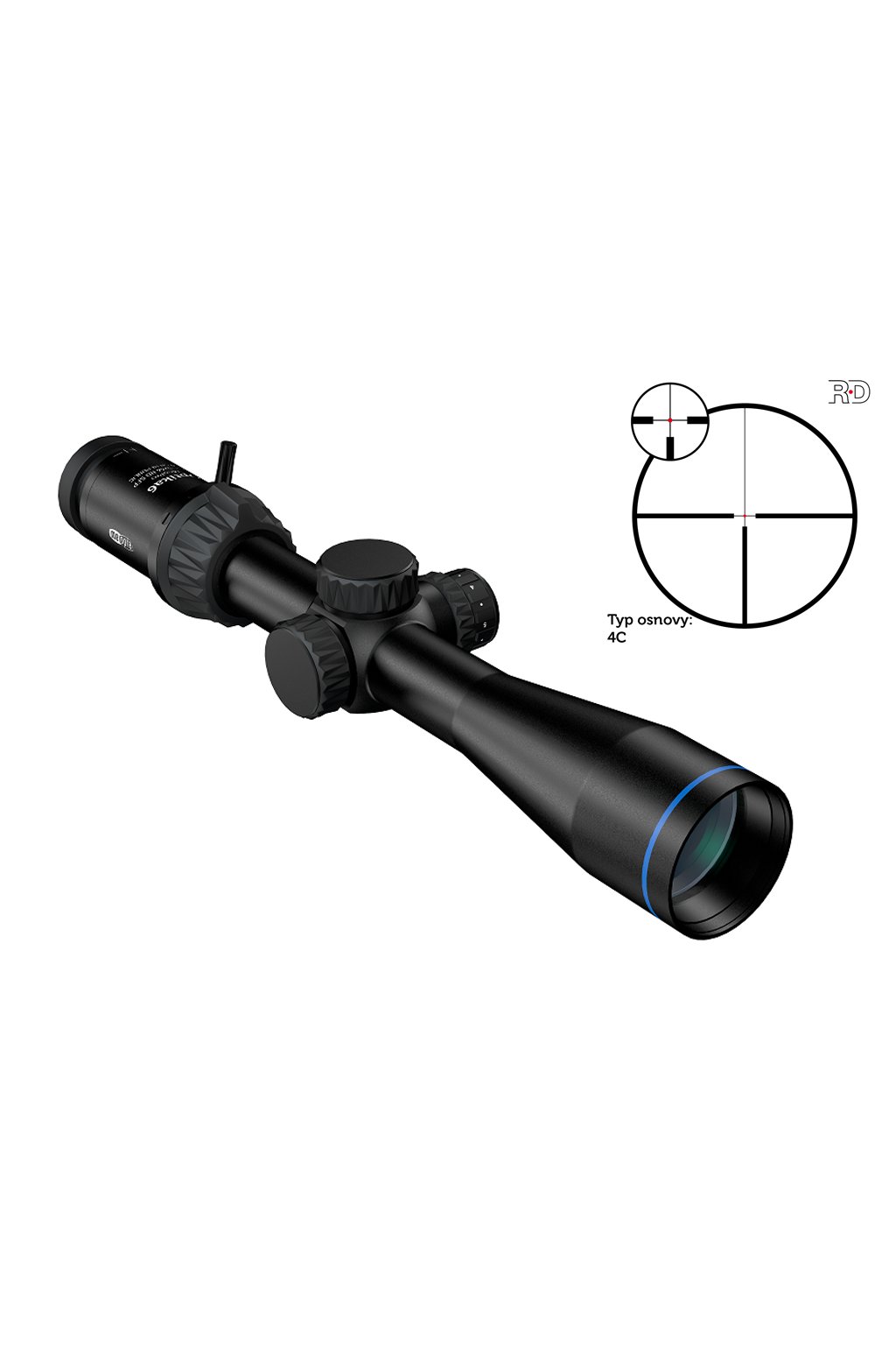 Puškohled Meopta Optika 6 2,5-15x44 RD SFP 4C/1