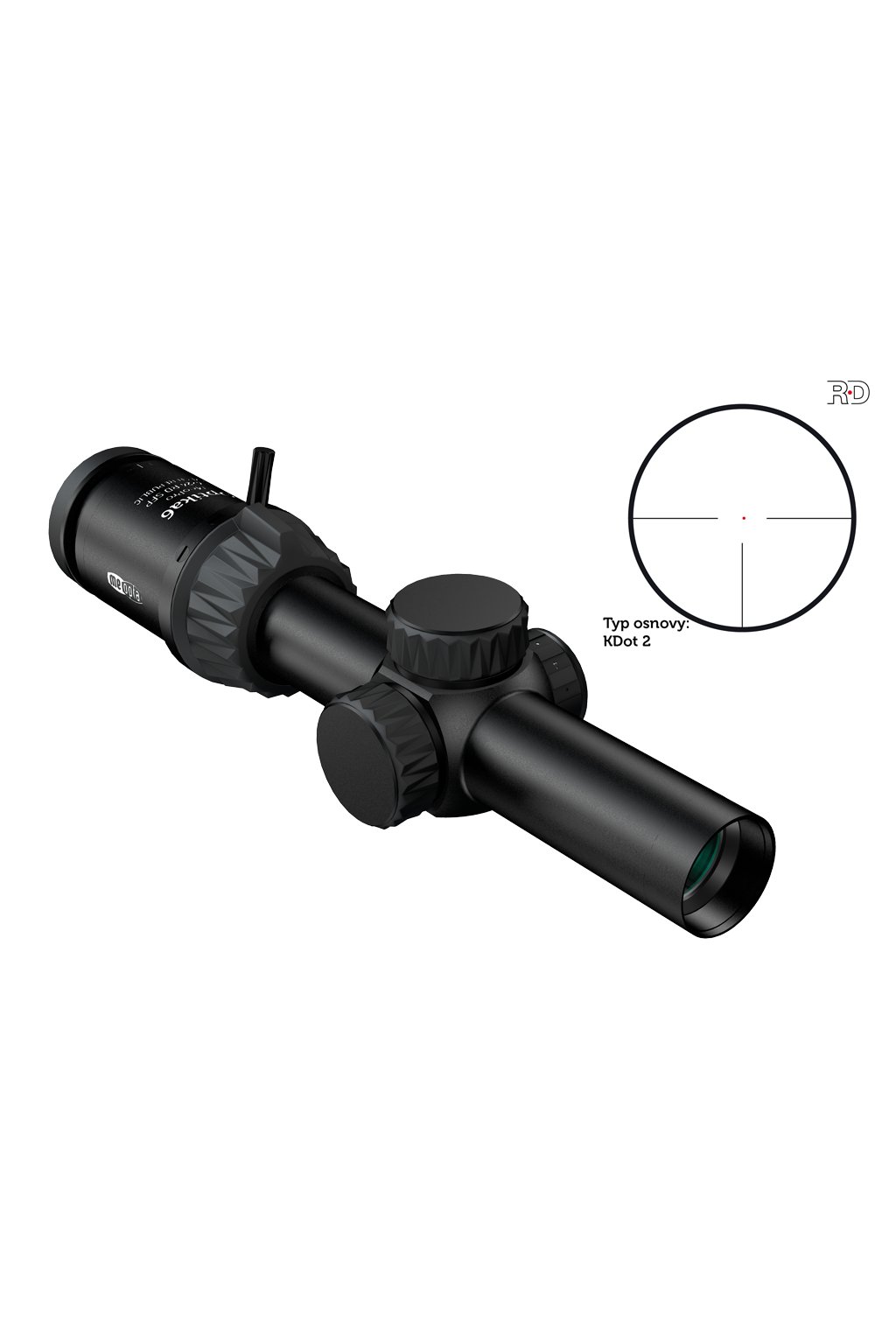 Puškohled Meopta Optika 6 1-6x24 RD SFP K-Dot 2
