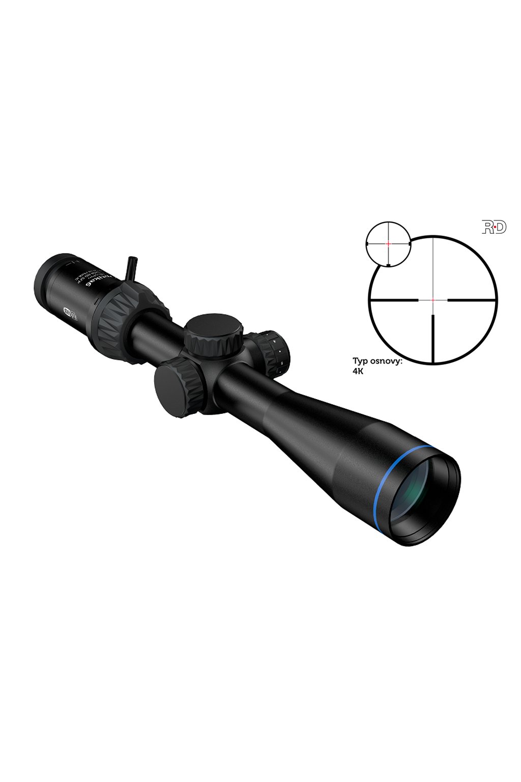 Puškohled Meopta Optika 6 2,5-15x44 RD SFP 4K