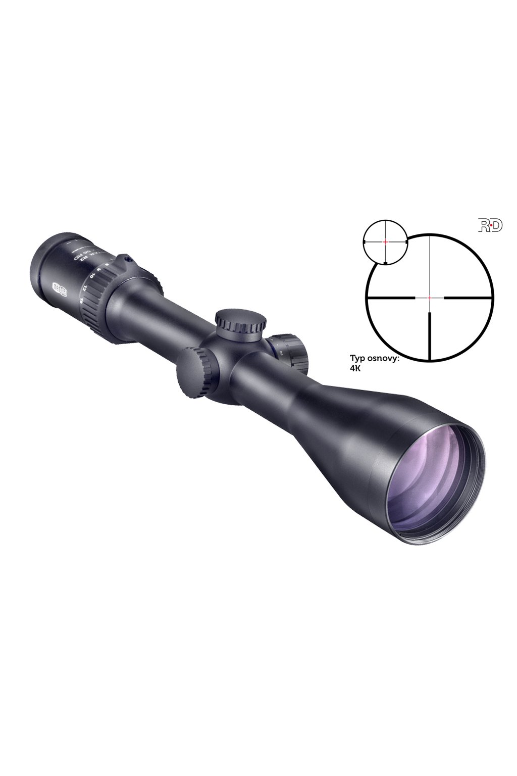 Puškohled Meopta MeoStar R2 2,5-15x56 RD 4K