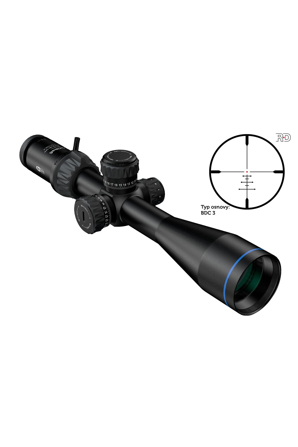 Puškohled Meopta Optika 6 4,5-27x50 RD SFP BDC3