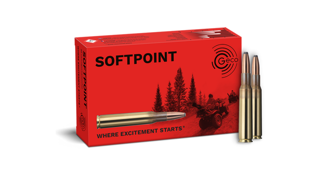 Kulové náboje GECO SOFTPOINT 7x57 10,7g 165grs