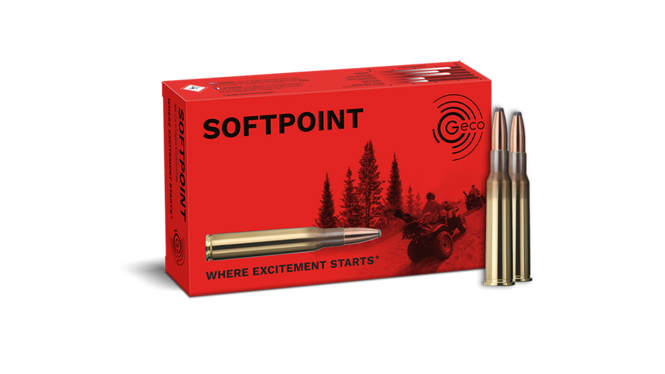 Kulové náboje GECO SOFTPOINT 7x57R 10,7g 165grs