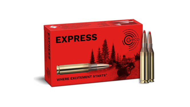 Kulové náboje GECO EXPRESS .243 WIN.4,9g 76grs