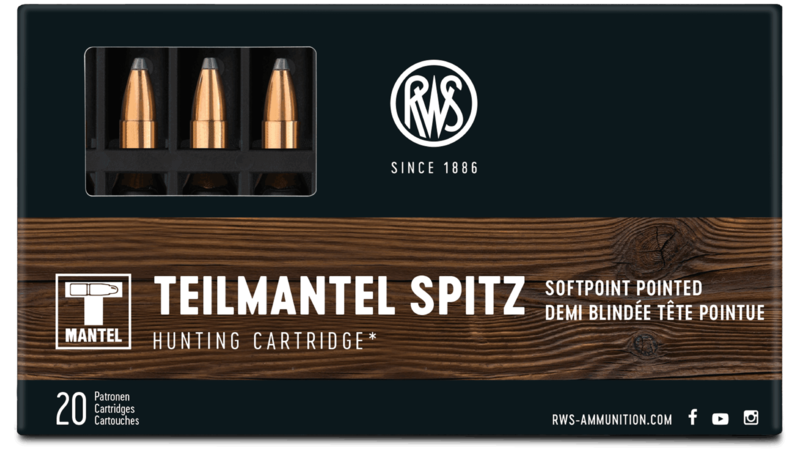 Kulové náboje RWS .222 REM. TMS 3,2g