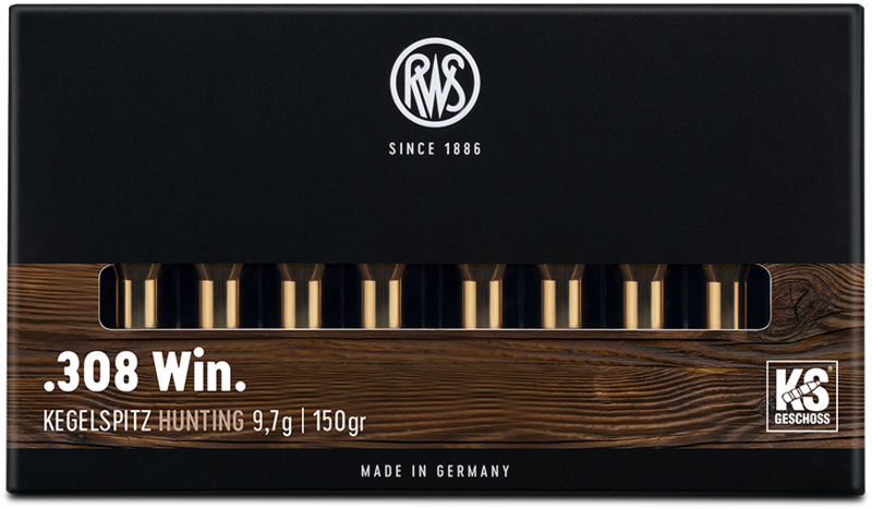 Kulové náboje RWS .308 WIN. KS 9,7g