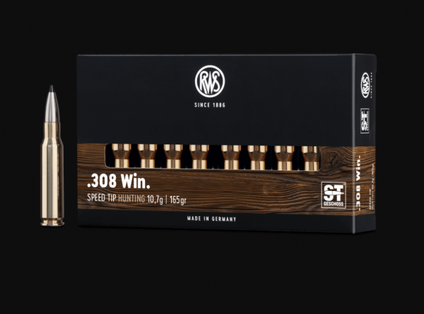 Kulové náboje RWS .308W ST 10,7g