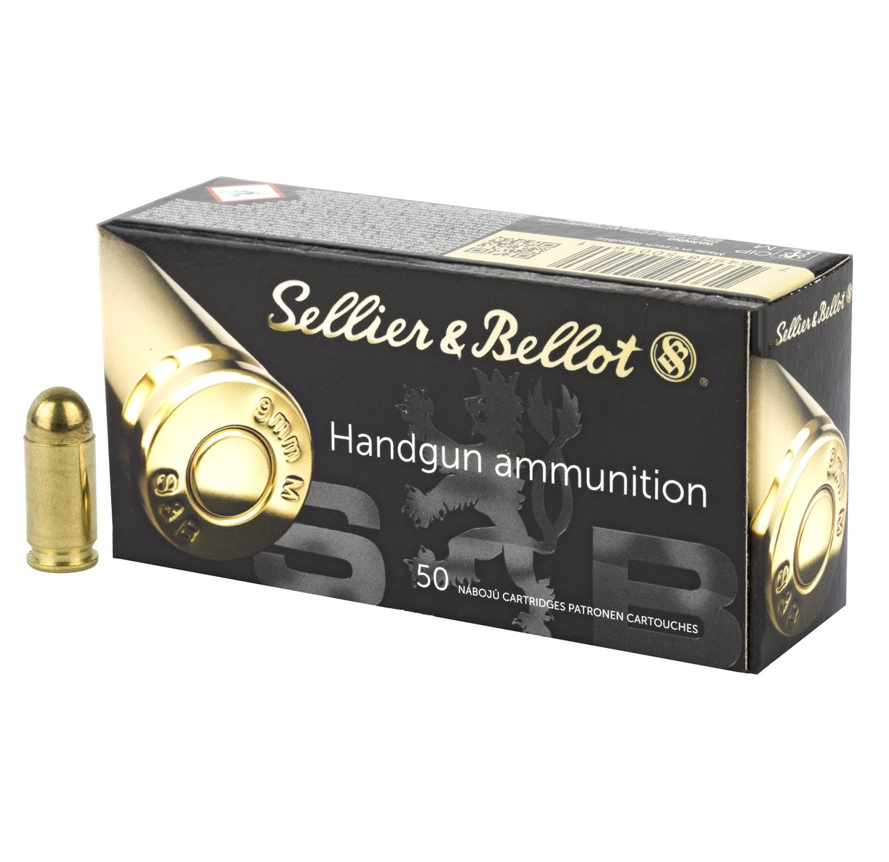 Náboje SB 9 mm MAKAROV FMJ