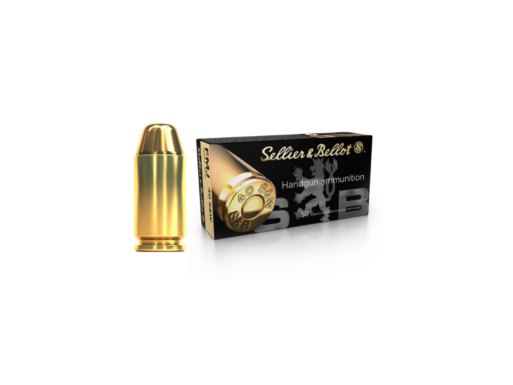 Náboje SB 40 S&W FMJ