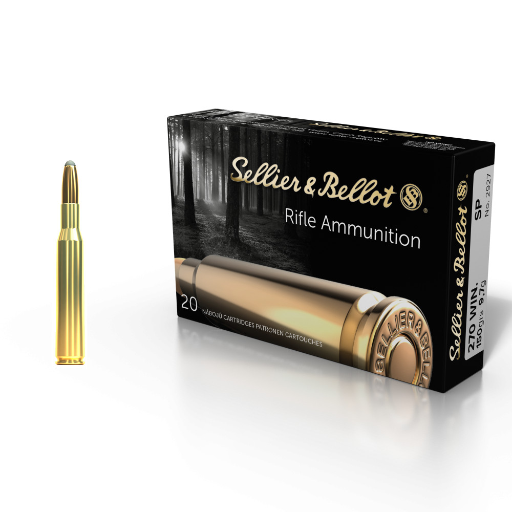 Kulové náboje SB 270 WIN. SP 9,7g