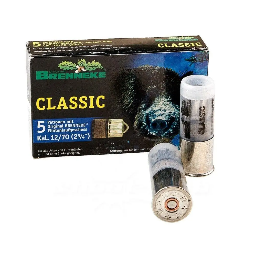 Jednotná střela BRENNEKE CLASSIC 12/70 32g