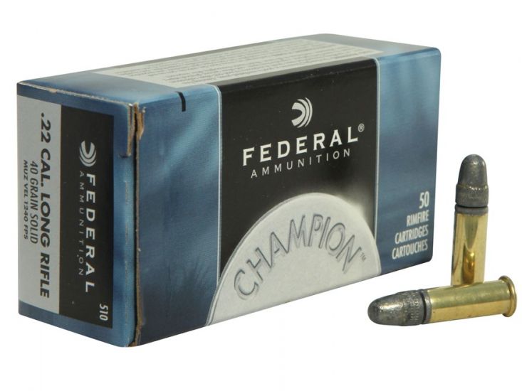 Náboje 22 LR FEDERAL CHAMPION  HV 40gr.
