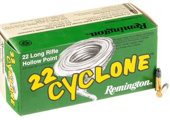 Náboje 22 LR Remington CYCLONE HP HS  36gr. 40gr.