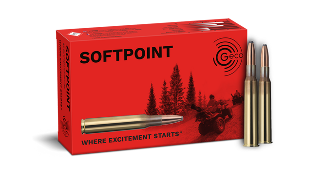 Kulové náboje GECO 7X65R SOFTPOINT 8,2g