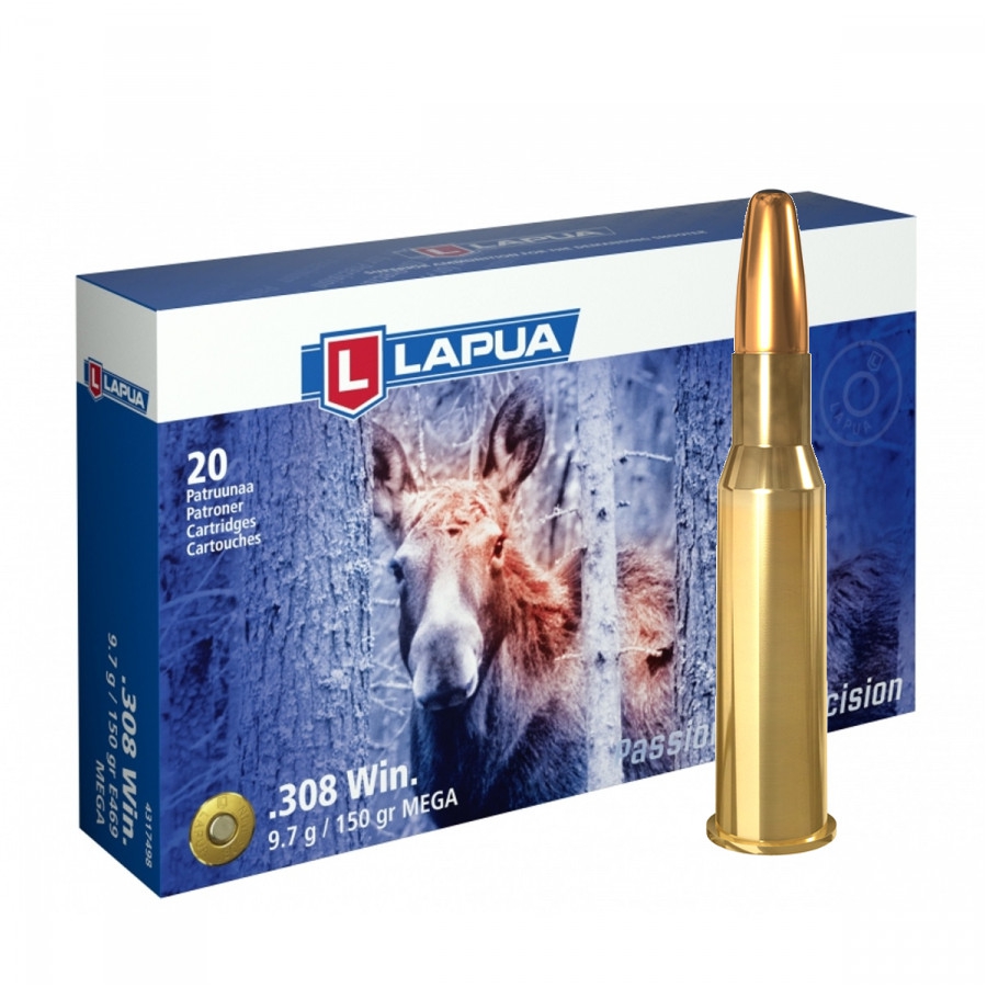 Náboje LAPUA 308W SP 9,7g 150gr.