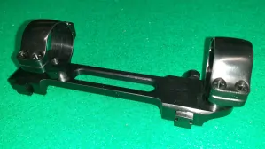 Montáž ocelová 1D pro Pikatinny / Weaver lištu, kroužky 30mm