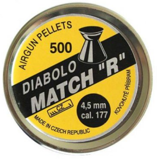 Diabolo MATCH "R" 4,5 mm