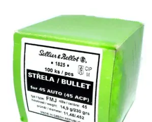 Střela SB .45 AUTO/.45 ACP FMJ 14,9g