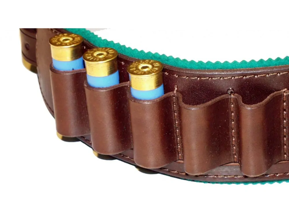 Nábojový pás kožený 12