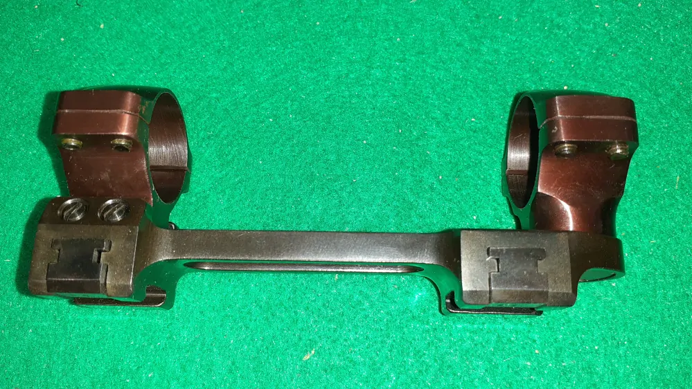 Montáž ocelová 1D pro CZ 451,452,455,457, nízká, oka 25 mm