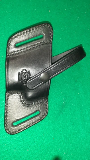Pistolové pouzdro GLOCK 17/19 kožené opaskové