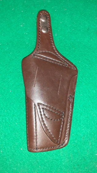 Pistolové pouzdro pro CZ75 kožené hnědé