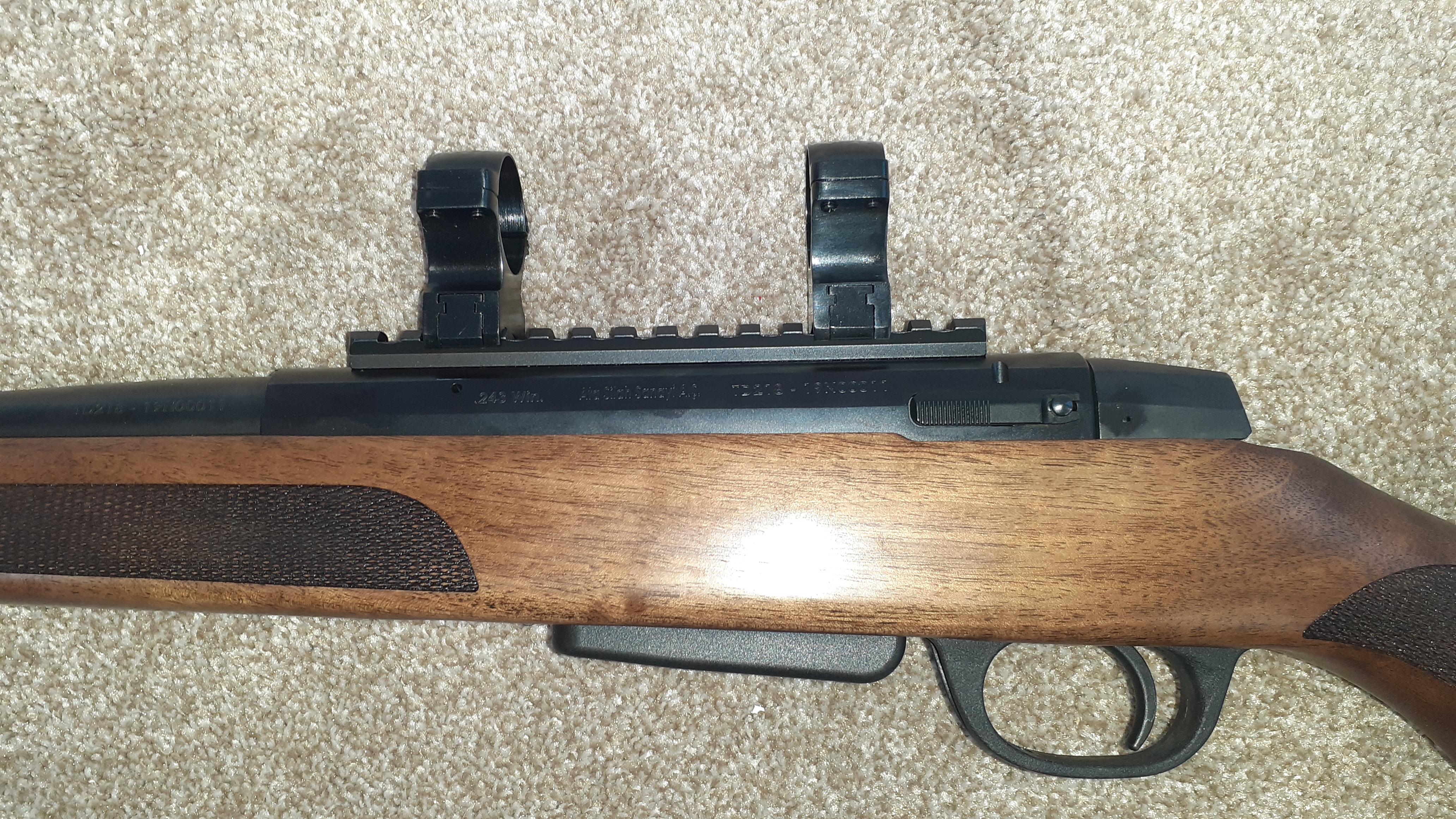 Kulovnice ATA TURQUA Walnut Adjustable 308W 51cm M15x1