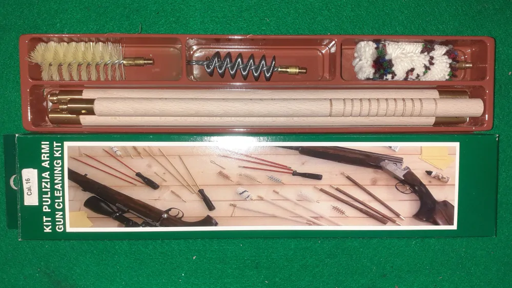 Sada vytěráků S.C. ITALY 12, 16, 4,5mm, 6mm, 7mm, 8mm 7,62mm, 