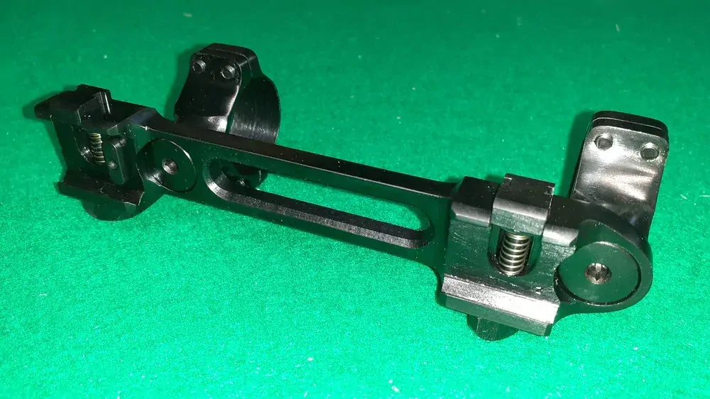 Montáž ocelová 1D pro Pikatinny / Weaver lištu, kroužky 30mm