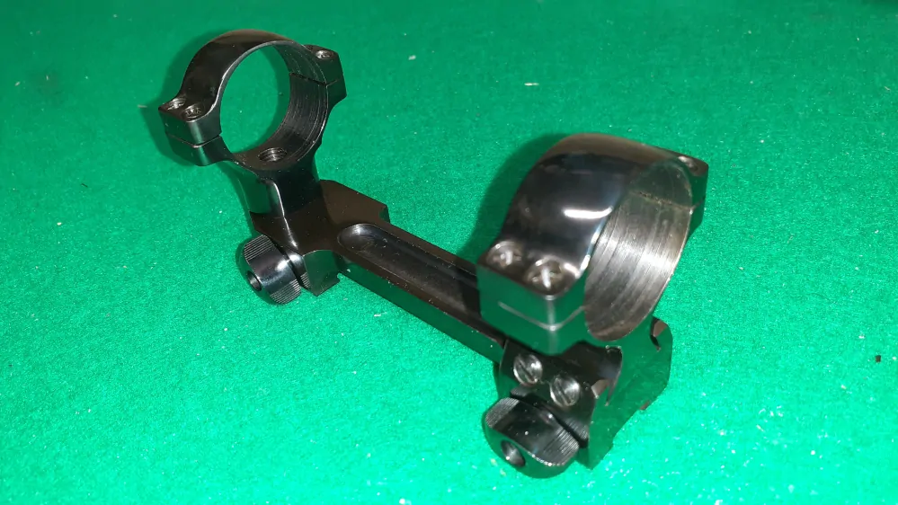 Montáž ocelová 1D pro CZ 451,452,455,457, vysoká, oka 30 mm