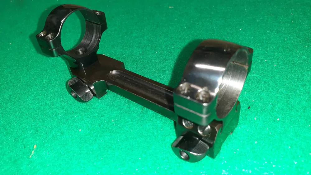 Montáž ocelová 1D pro CZ 451,452,455,457, nízká, oka 30 mm