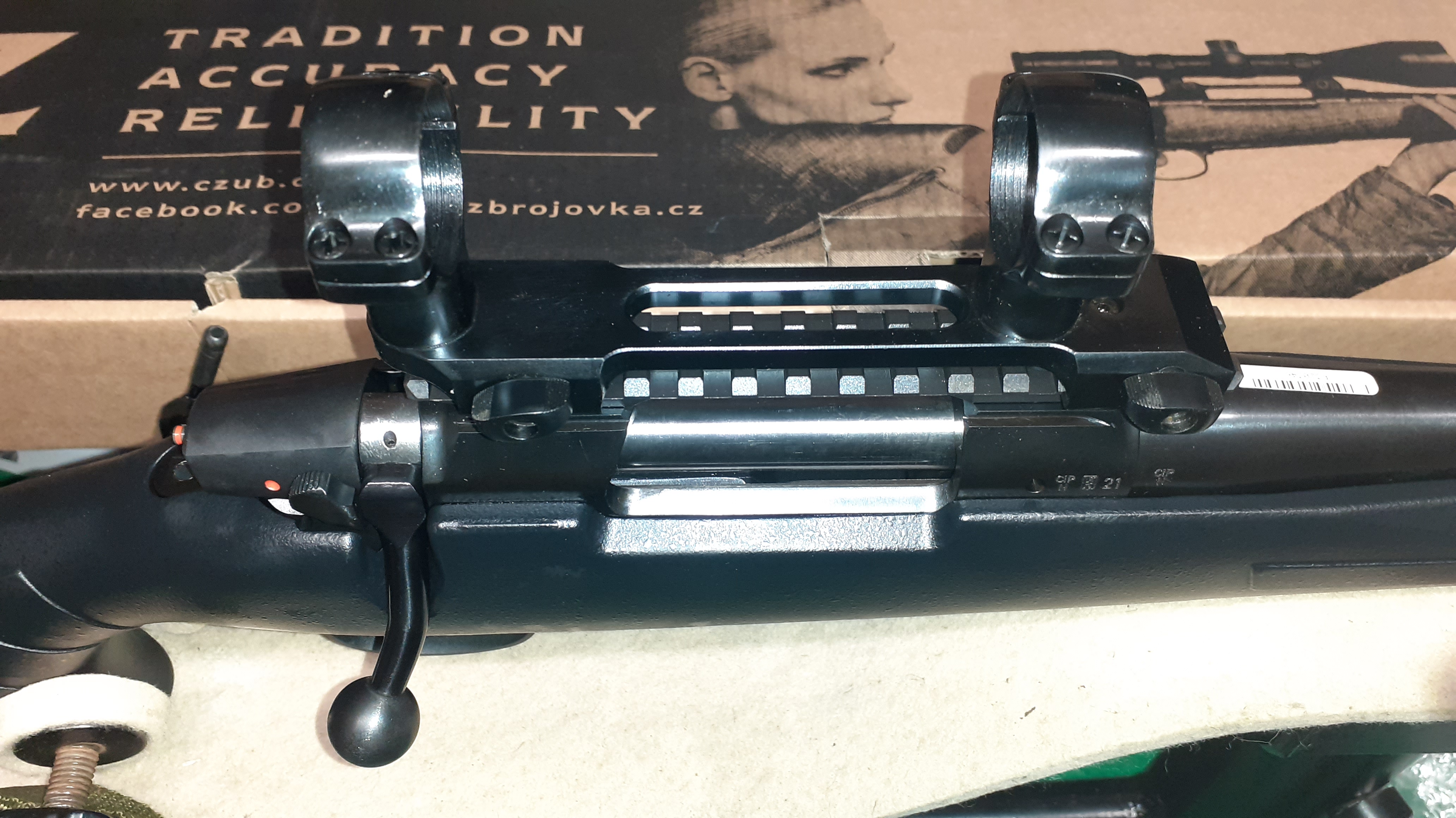 Kulovnice CZ 557 RANGER Synthetic 308W závit 14x1