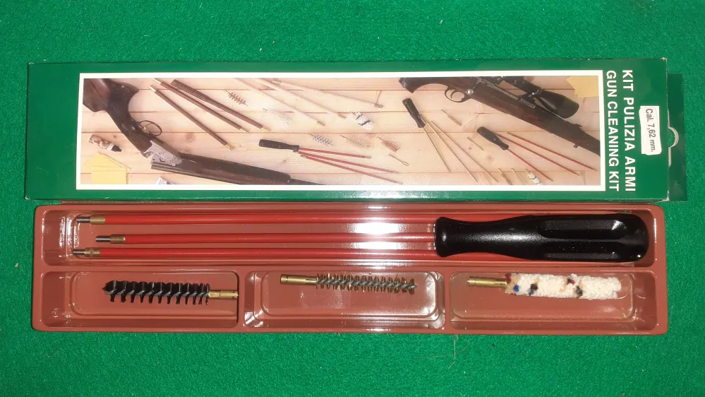 Sada vytěráků S.C. ITALY 12, 16, 4,5mm, 6mm, 7mm, 8mm 7,62mm, 