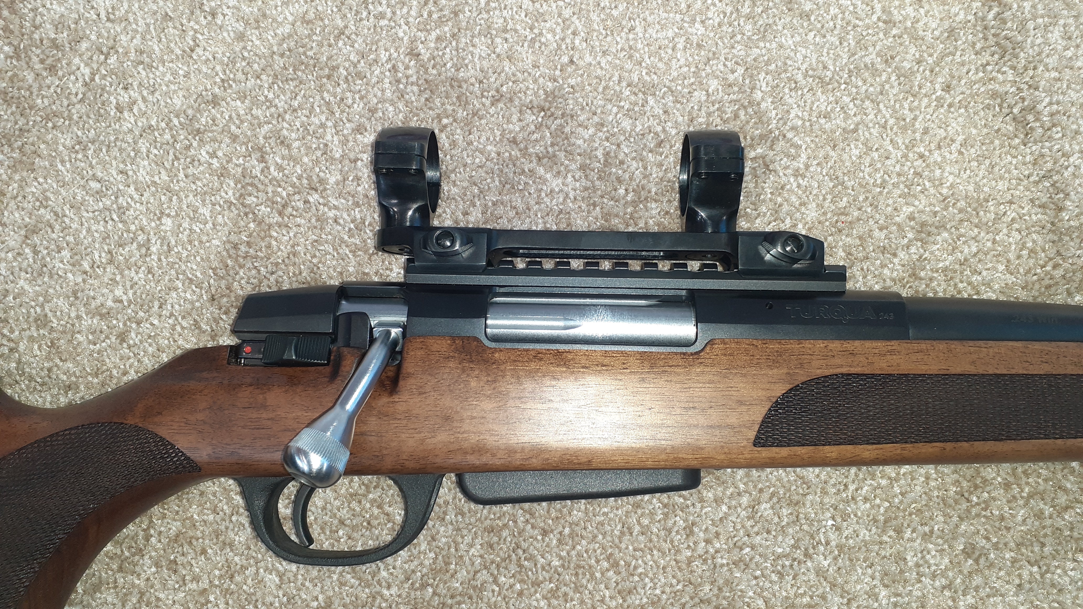 Kulovnice ATA TURQUA Walnut Adjustable 308W 56cm M15x1